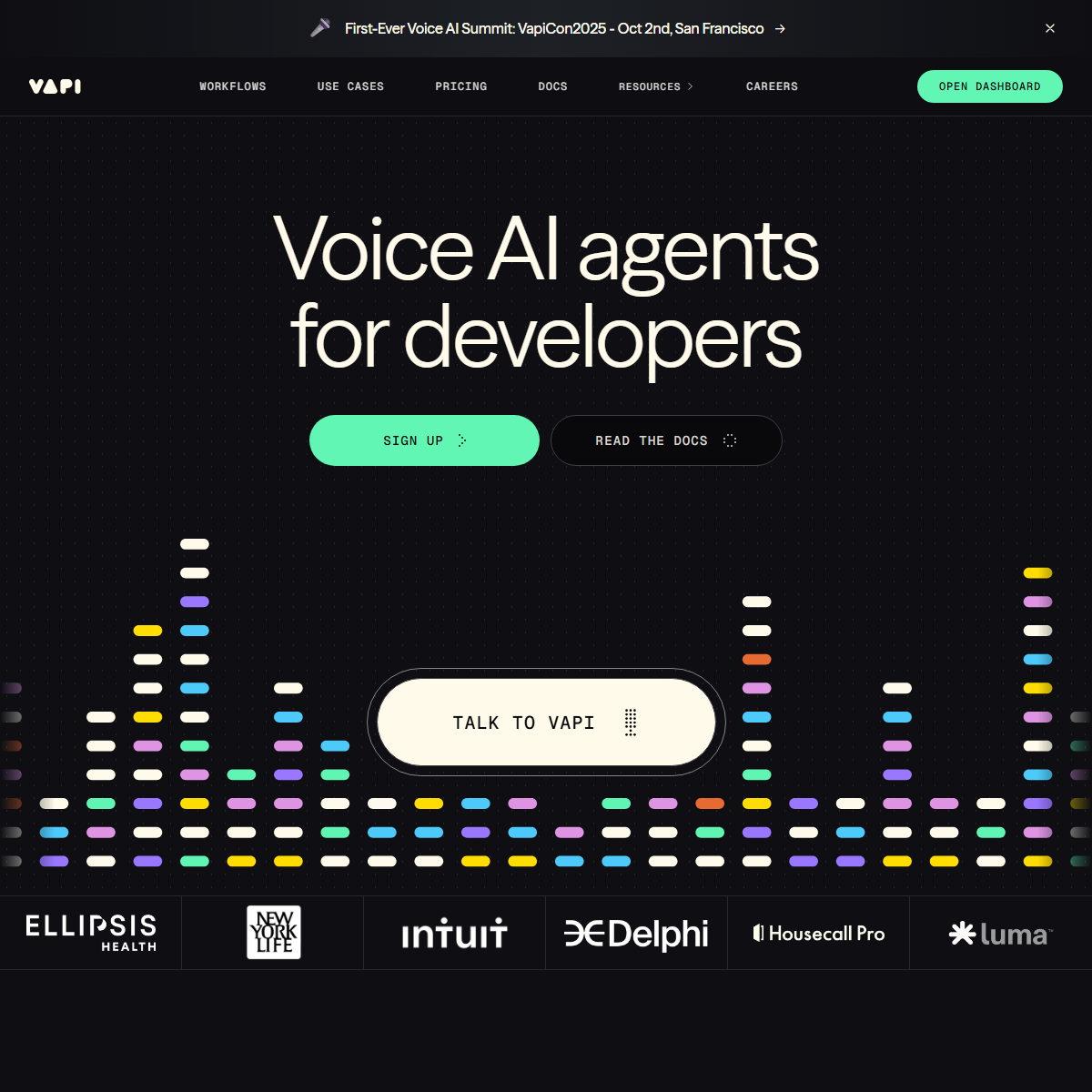 Vapi - transcriber Tool Screenshot