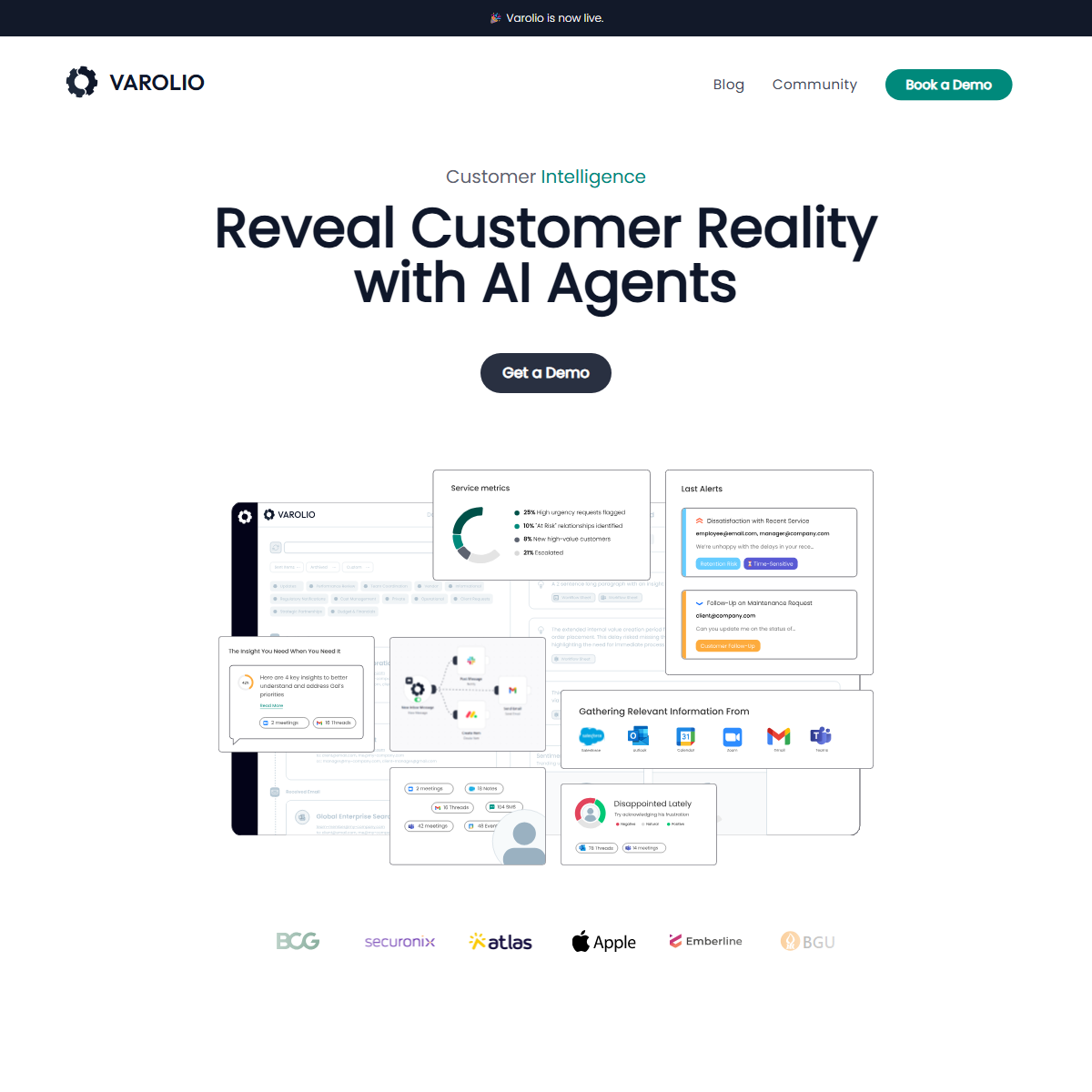 Varolio - sales assistant Tool Screenshot