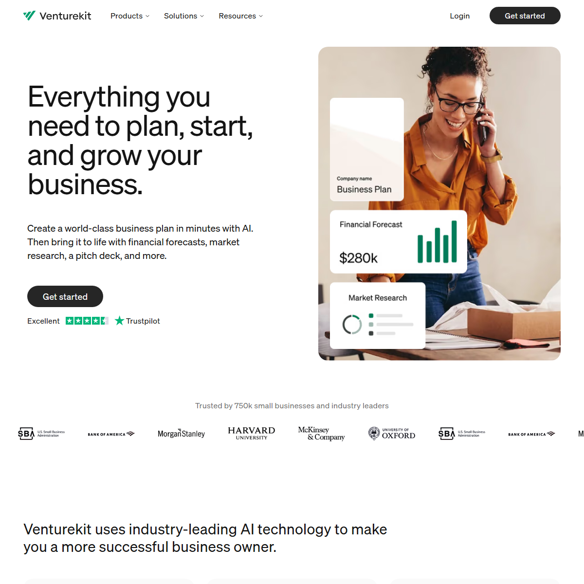 Venturekit - startup tools Tool Screenshot