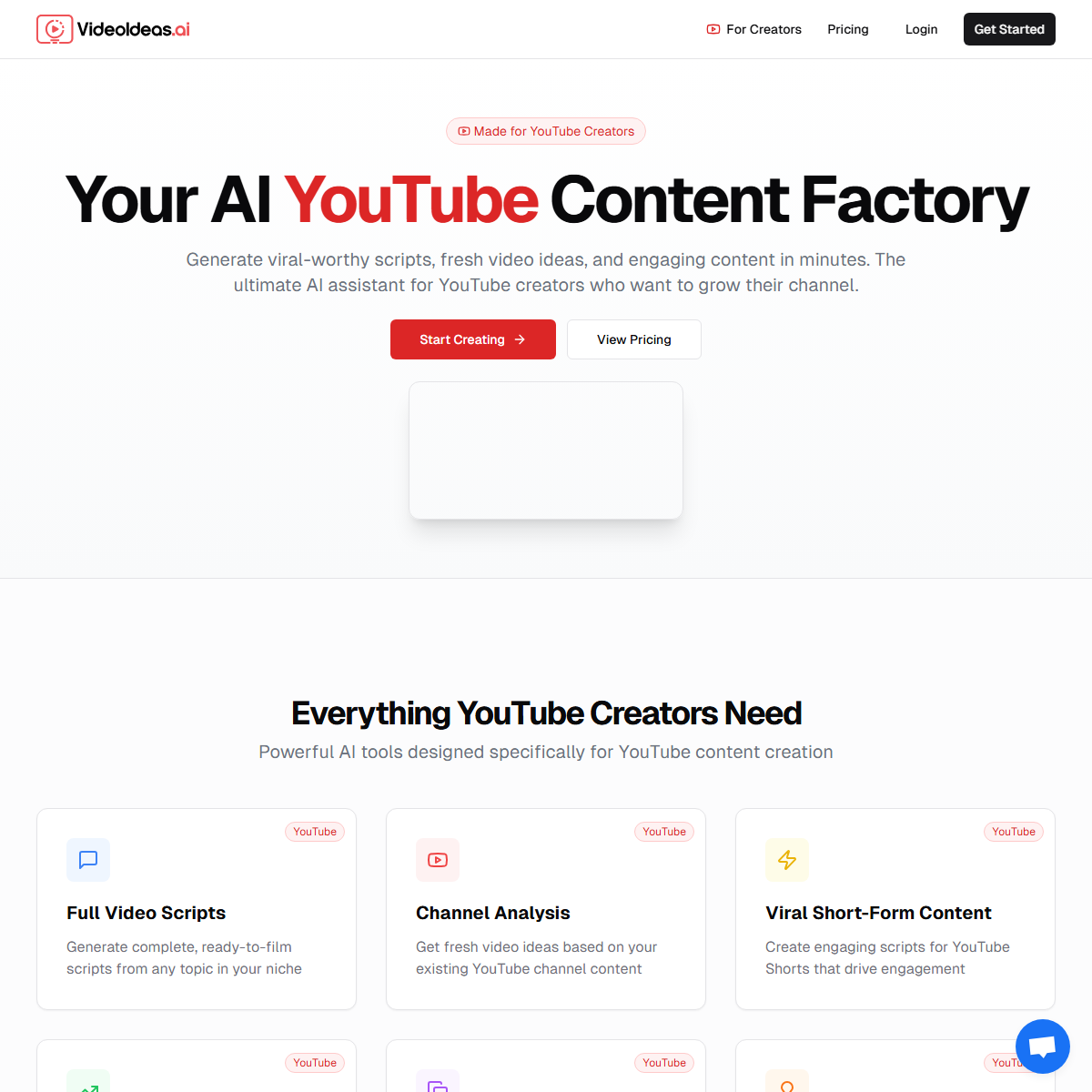 VideoIdeas.ai - text to video Tool