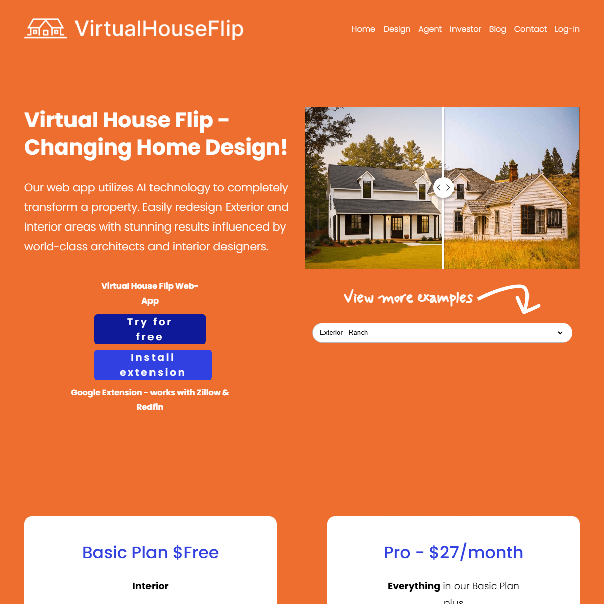 Virtual House Flip - real estate Tool