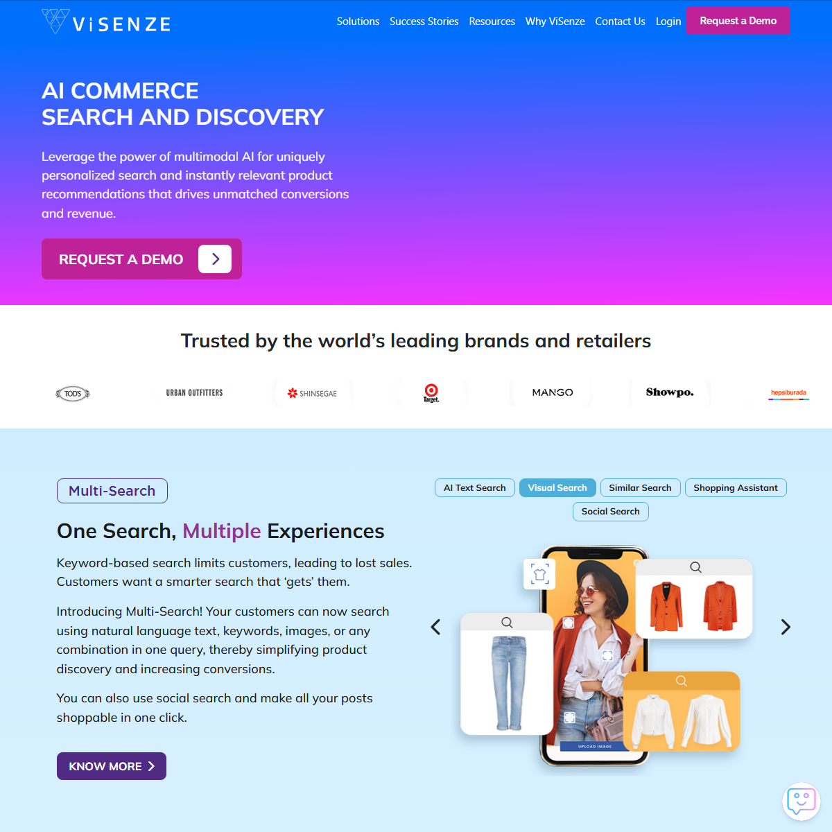 ViSenze - fashion Tool
