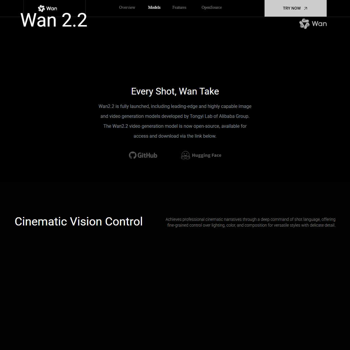 Wan - image generators Tool Screenshot