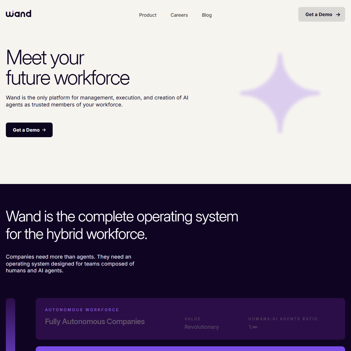 Wand Enterprise - AI agents Tool Screenshot