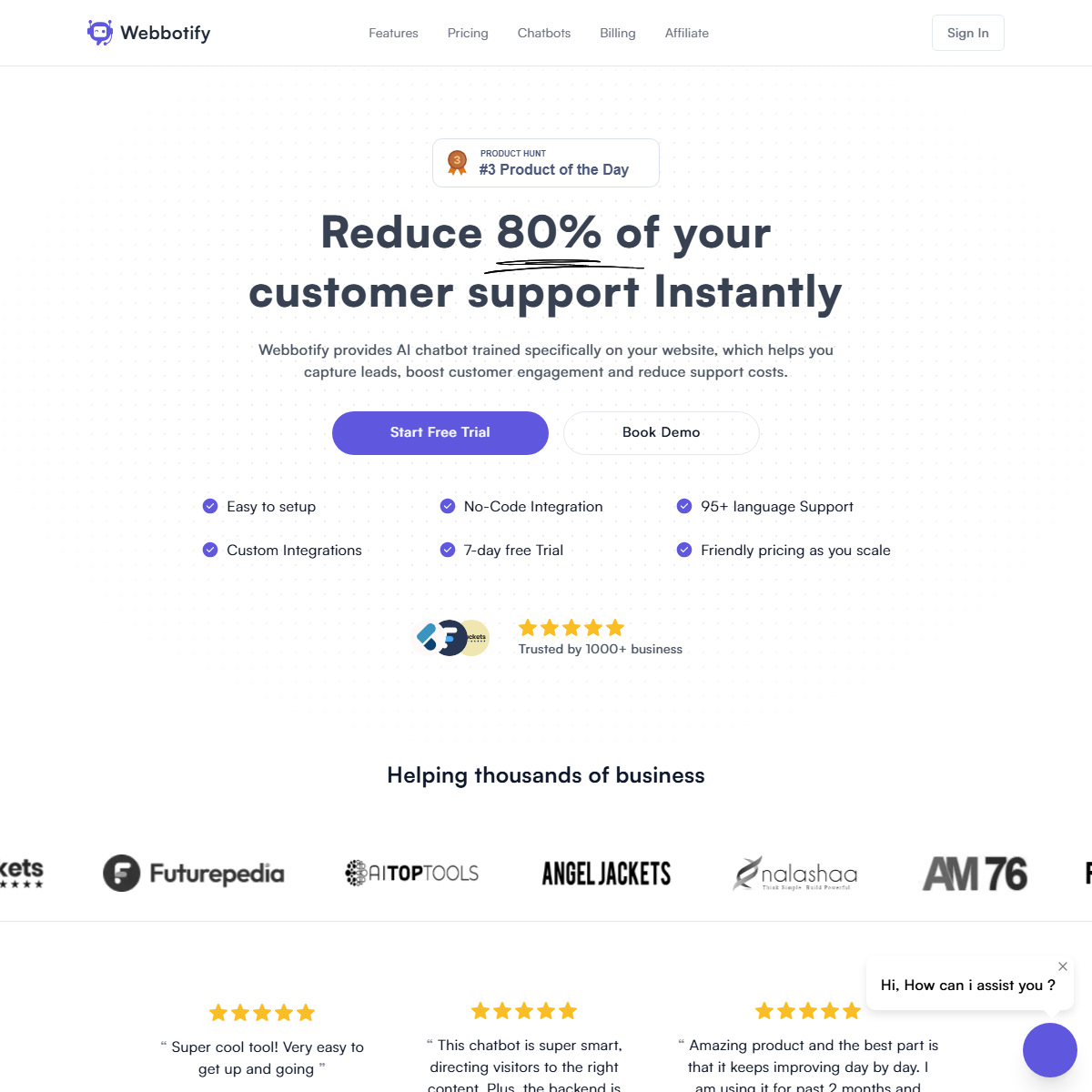 Webbotify - e-commerce Tool