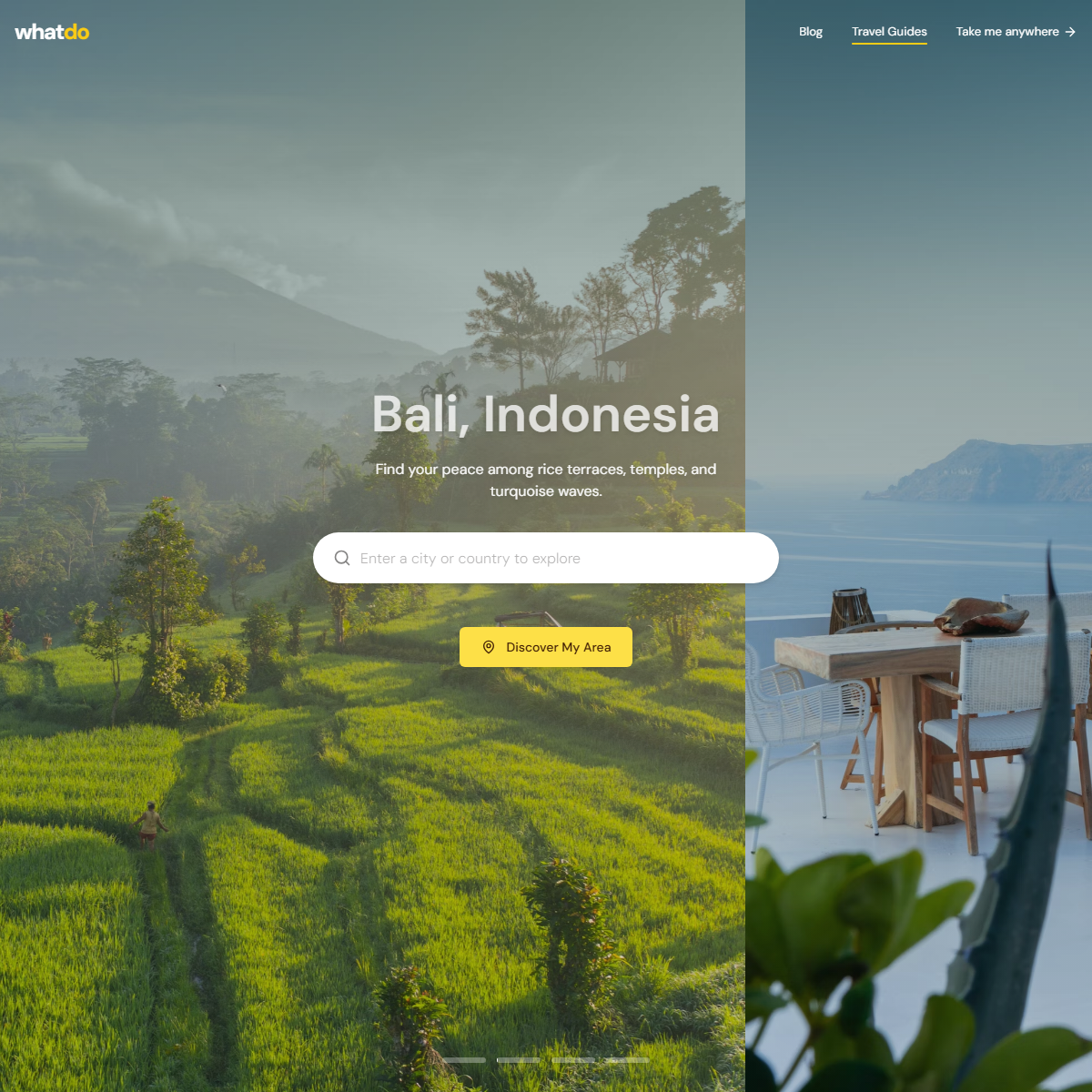 WhatDo - travel Tool