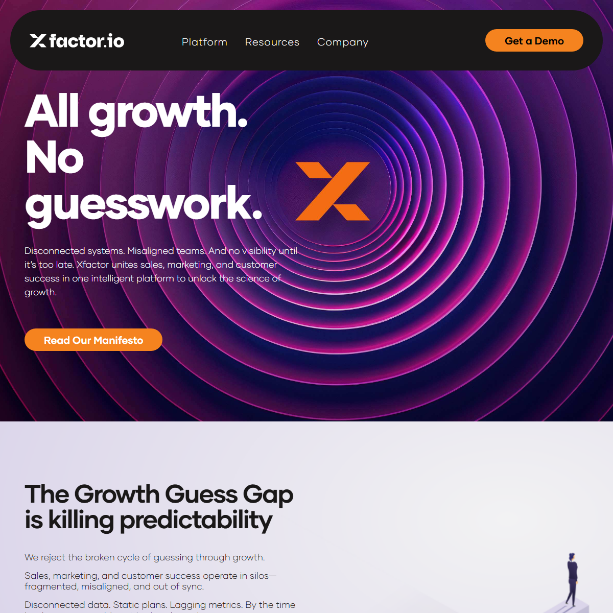 XFactor - marketing Tool Screenshot