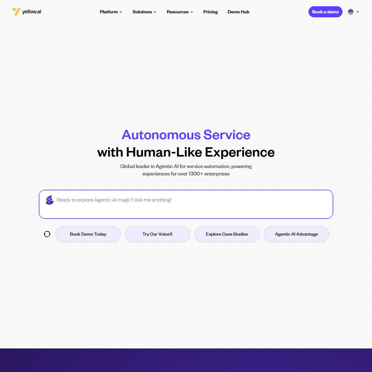 Yellow.ai - AI chatbots Tool Screenshot