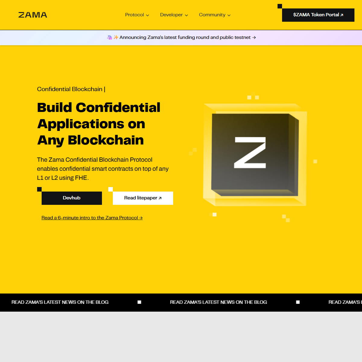 Zama - finance Tool Screenshot