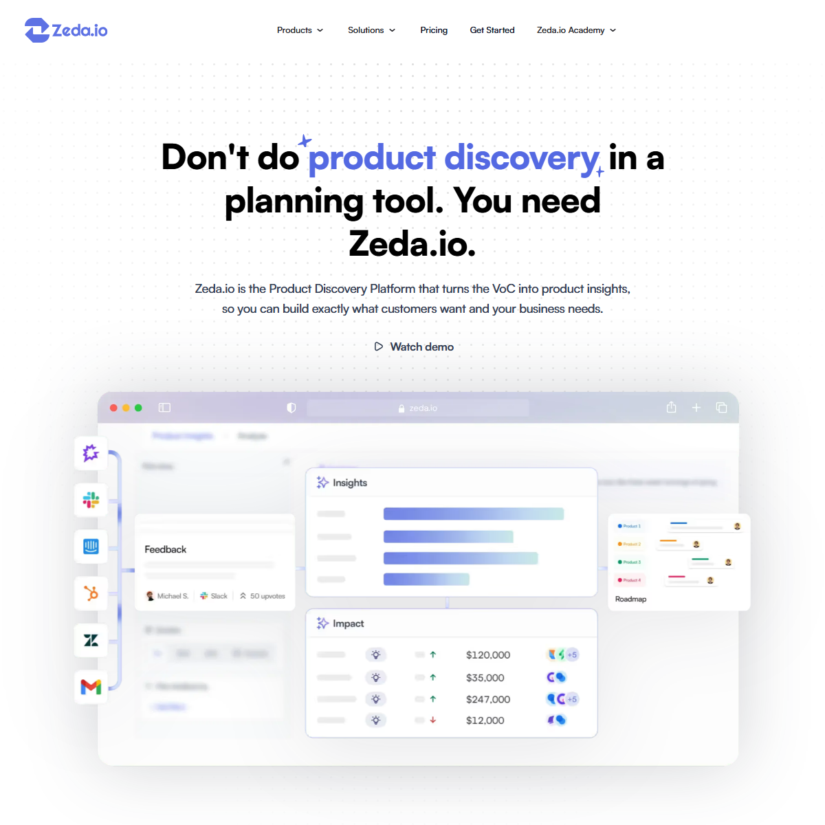 Zeda.io - customer support Tool